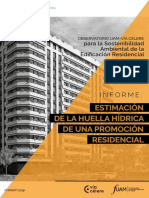 Informe Sobre Huella Hidrica en Edificios