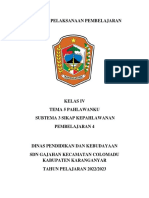 Rencana Pelaksanaan Pembelajaran