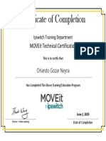 MOVEit Technical Certification