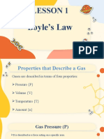 Lesson 1: Boyle's Law