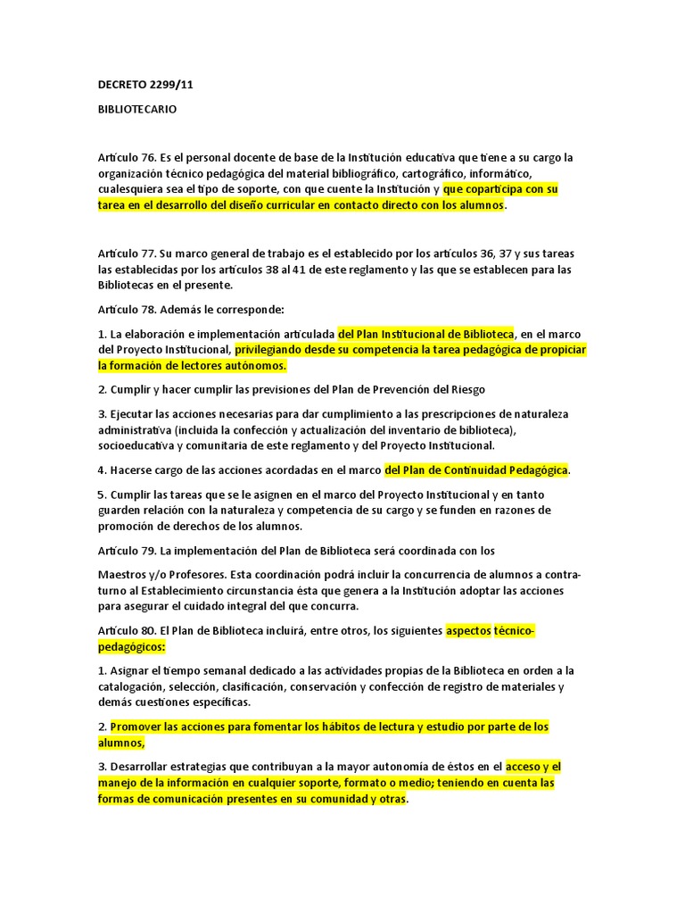 Decreto 2299 | PDF