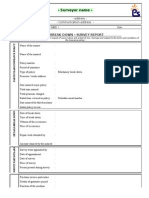 MBD Survey Report Format
