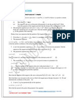 Parametric Equations Revision