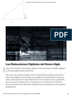 Las Redacciones Digitales Del Nuevo Siglo - by Alvaro Liuzzi - Medium