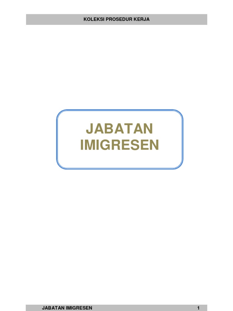 Jabatan Imigresen Malaysia