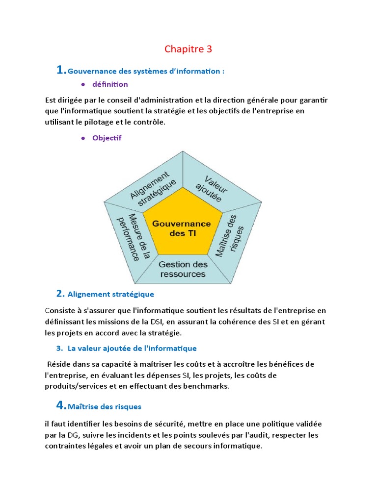 Gestion des ressources informatiques | PDF | Informatique | Gestion ...