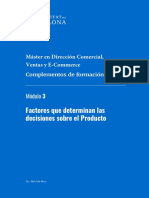 M3 Factores Que Determinan Las Decisiones Sobre El Producto