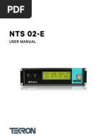 NTS+03-G++Network+Time+Server+User+Manual+v3 8 | PDF | Electrical ...