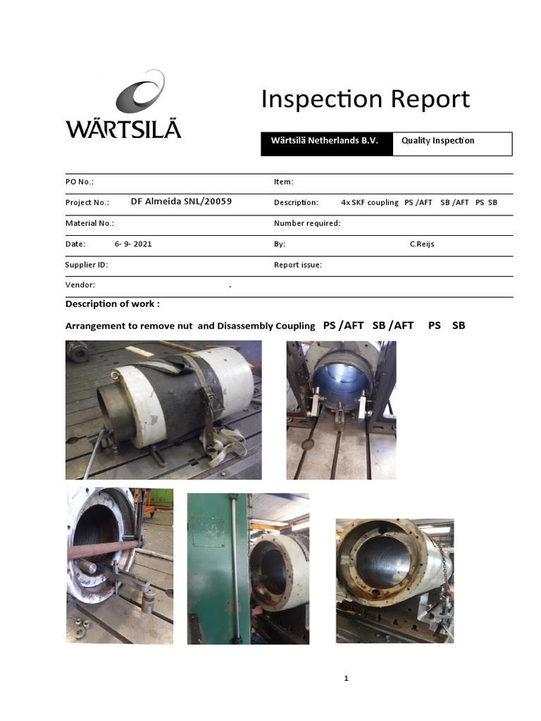 Disassembly Coupling and Inspection PDF
