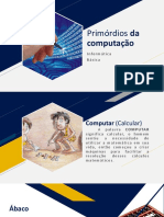 Primórdios Da Computação