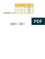 Diagrama Gantt en Excel