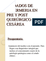 7-Cuidados Pre y Post Quirurgico Cesárea