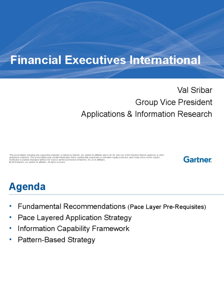 Pace Layering by Gartner PDF Accounts Payable Analytics