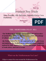 Mediterranean Sea Trade1