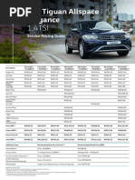 VW NBD Tiguan Allspace GP Elegance Service Pricing Guide