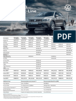 VW NBD Tiguan Allspace R Line Service Pricing Guide