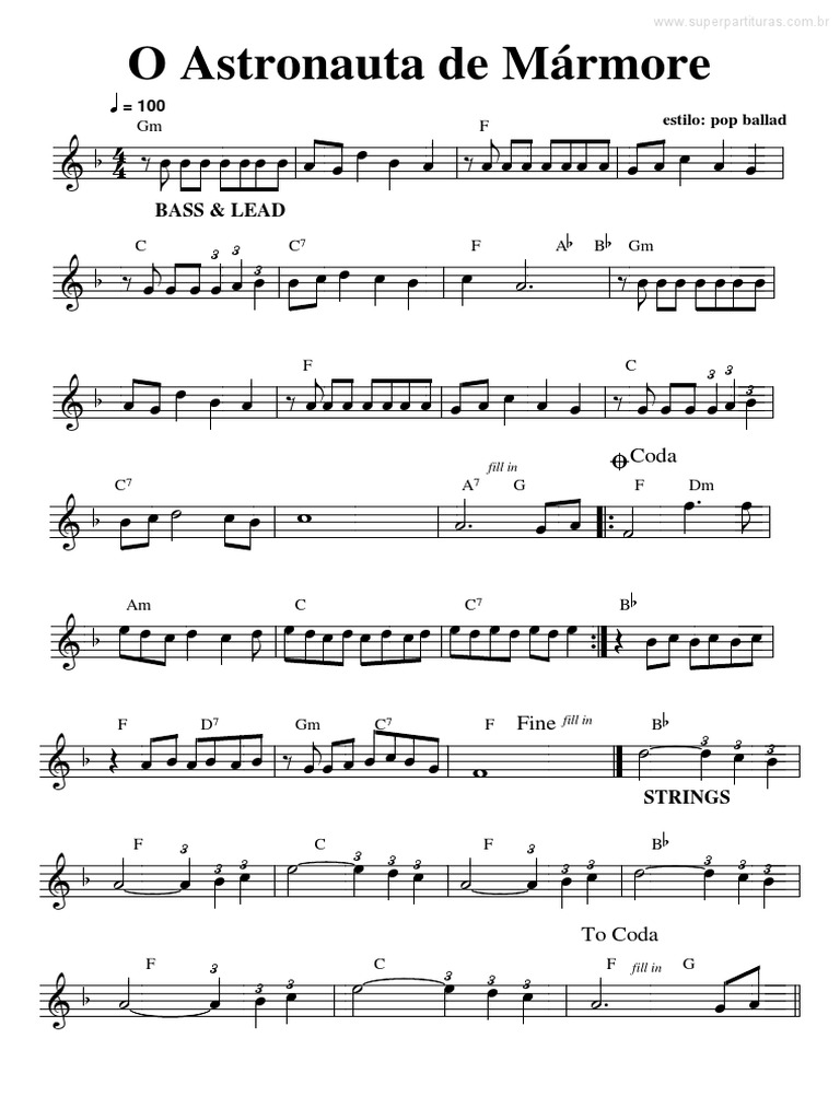 Partitura de 
