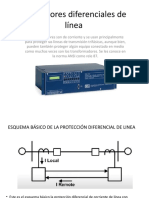 Relevadores Diferenciales de Línea