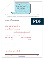 Answers - Online Daily Test 7 - Trockers