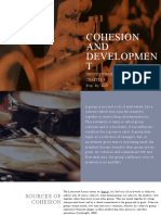 CHAPTER 5cohesion AND DEVELOPMENT