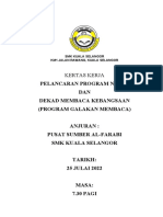 Kertas Kerja Pelancaran Nilam & Dekad Membaca Kebangsaan 2022