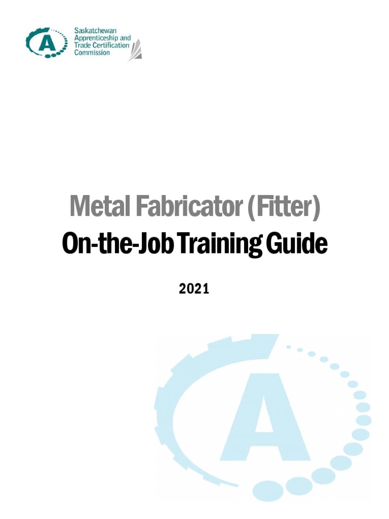 Metal Fabricator (Fitter) Training Guide | PDF | Machinist | Crane ...