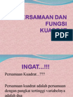 Fungsi Kuadrat PPT Pertemuan 2