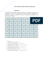 Ejercico Estadística Descriptiva