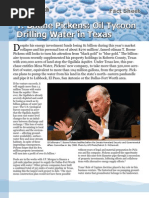 Download T Boone Pickens Oil Tycoon Drilling Water in Texas by Food and Water Watch SN6469660 doc pdf