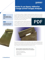 Tech Tip 17 Identifying Particles in An Epoxy Adhesive Using Hegman Gauge (Grind Gauge) Analysis