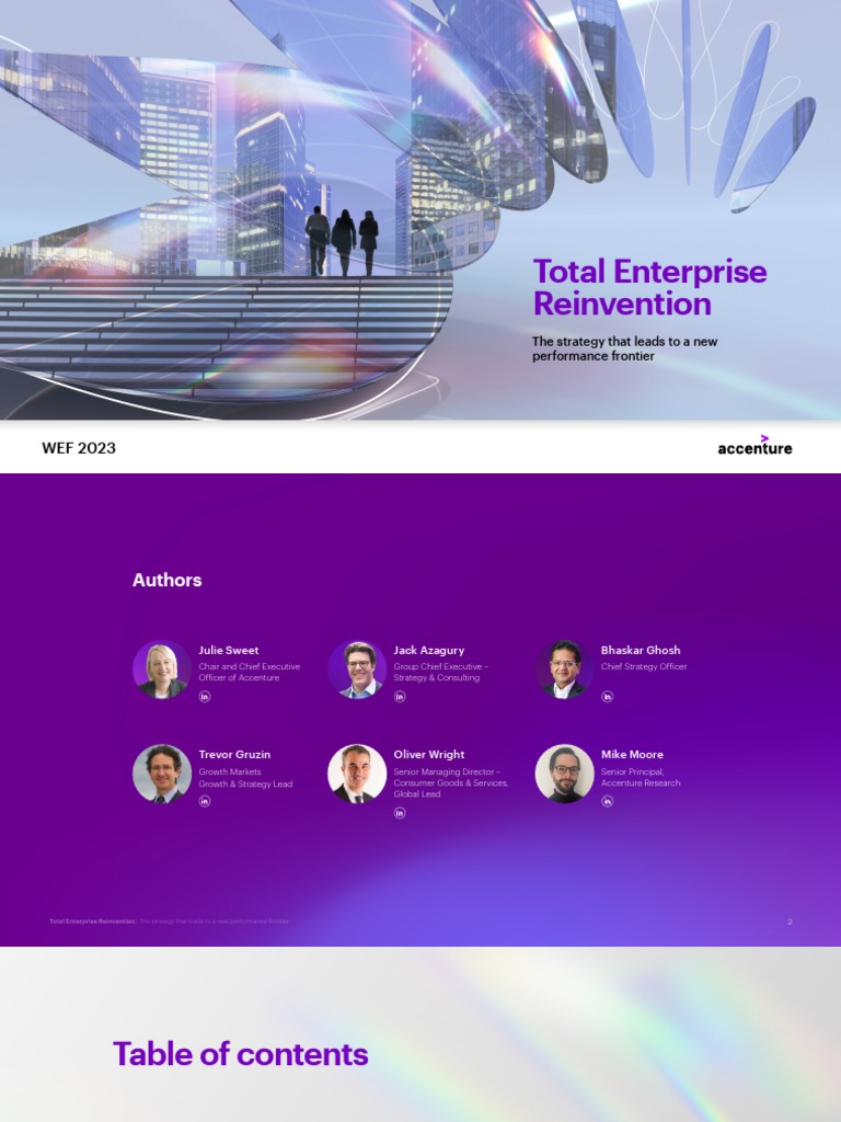 Accenture intelligence overview