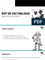 Robot de Factibilidad