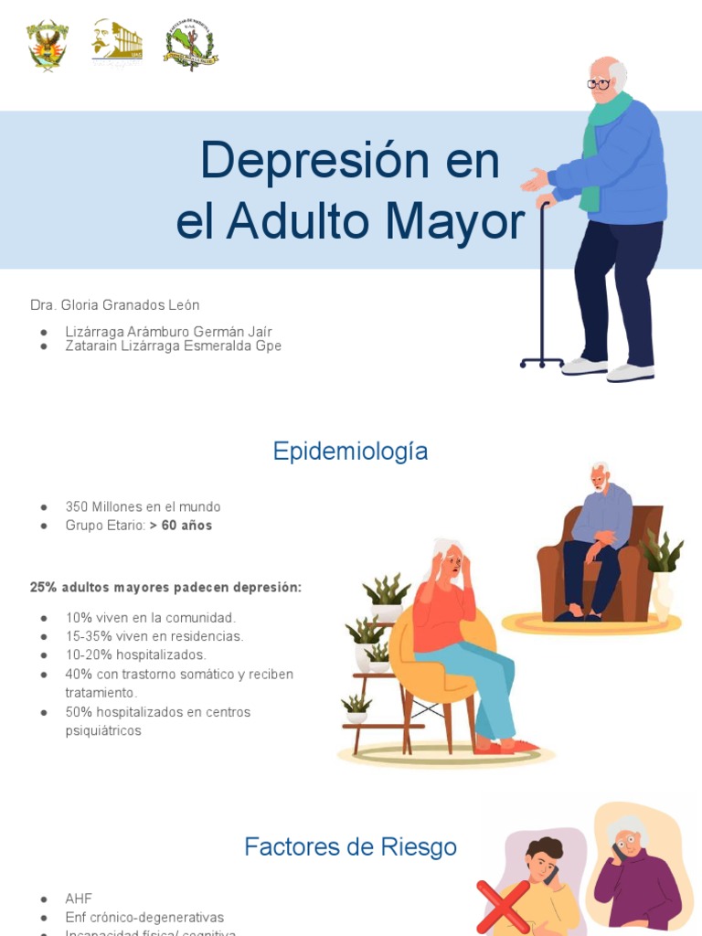 Depresión en Adultos Mayores: Diagnóstico y Tratamiento | PDF ...
