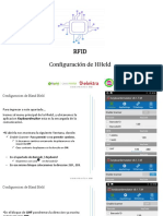 Manual de Configuracion, Pruebas y Eventos RFID HH