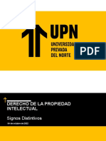 UPN - Derecho de La PI - Semana 8 - 2022-II