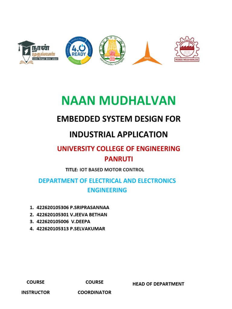 Mini project nan mudhalvan pdf relay arduino