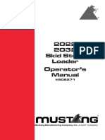Mustang 2022 - 2032 Skid Steer Loader Operator's Manual