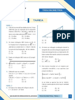 T - Sem1 - Trigo - Razones Trigonométricas de Ángulos Agudos