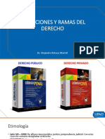 s7 - PPT - Definiciones y Ramas Del Derecho