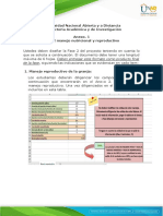 Anexo 1. Fase 2 Manejo Nutricional y Reproductivo