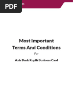 American Express Fees and Charges Overview | PDF | Credit Card | Fee