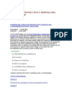 Ley 29571 - Código de Protección y Defensa Del Consumidor - Al 080620