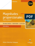 Aritmetica Magnitudes Proporcionales