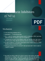 Calcineurin Inhibitors (CNI's)