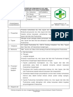 (No.6) 2.3.6.2 Sop. Prosedur Komunikasi Visi, Misi, Tujuan Tata Nilai Puskesmas