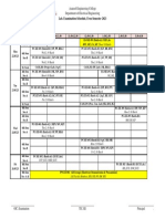 EE TT Even Sem, 2023 Lab Exam Schedule 20.05.2023 - For Dept