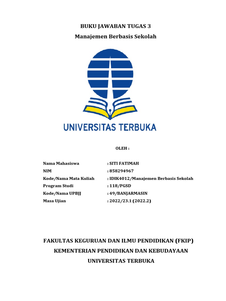 Tugas 3: Karakteristik Sekolah Efektif | PDF | Karier & Perkembangan ...