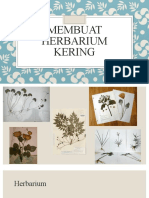 Membuat Herbarium Kering