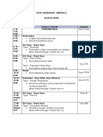 Jadual PTTS 23 Minggu 3