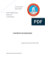 Contrato de Donacion